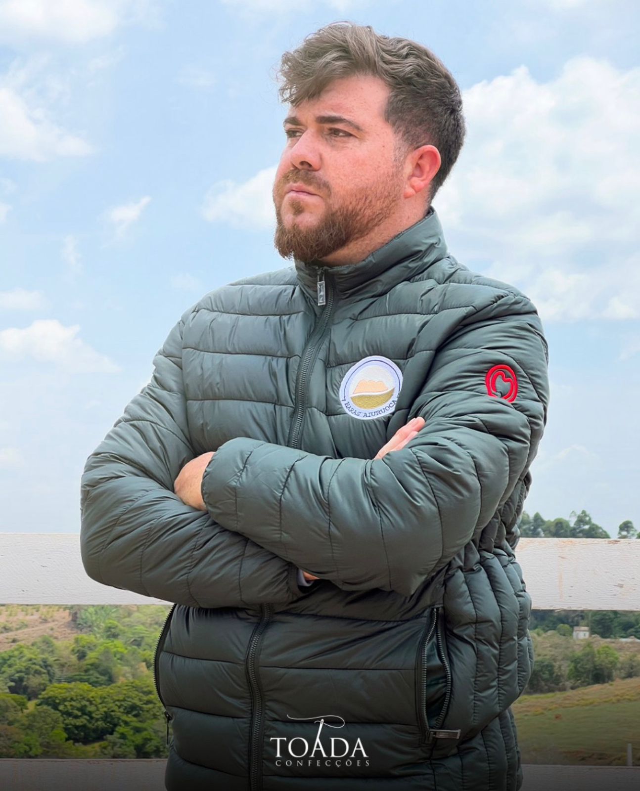 Peça bordada Toada Confecções